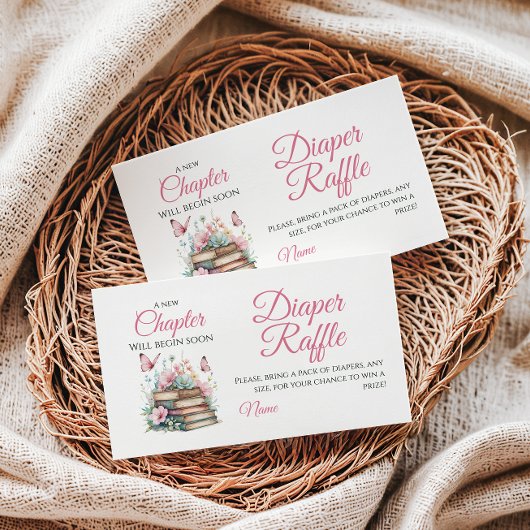 Neues Kapitel Storybook Babyduschmaschine Windelwa Begleitkarte