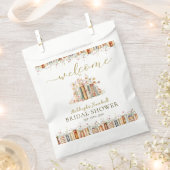 Neues Kapitel Storybook Blumenbuch Brautparty Geschenktütchen (Ausgeschnitten)