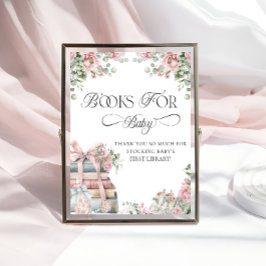 Neues Kapitel Storybook Blumenbücher für Baby Poster