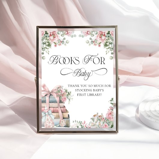 Neues Kapitel Storybook Blumenbücher für Baby Poster