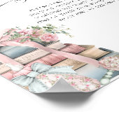Neues Kapitel Storybook Floral Say Baby Game nicht Poster (Ecke)