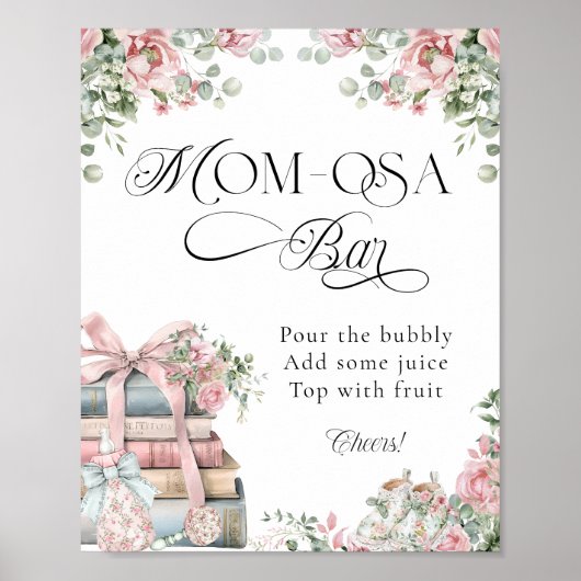 Neues Kapitel Storybook Rosa Mama-osa-Bar Poster (Vorne)