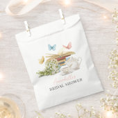 Neues Kapitel Tee Set Schmetterlinge Buch Brautpar Geschenktütchen (Ausgeschnitten)