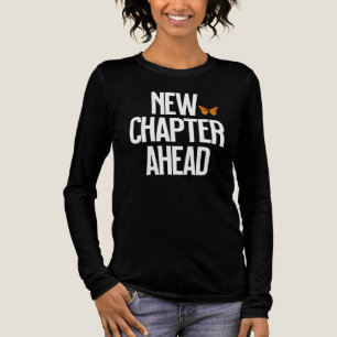 Neues Kapitel Voraus Monarchfalter-Zitat Tri-Blend Shirt