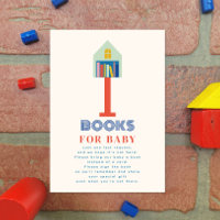 Neues Kind auf dem Block Baby Shower Book anforder