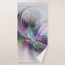 Neues Leben, buntes Abstraktes Fraktal Kunstfantas