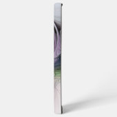 Neues Leben, buntes Abstraktes Fraktal Kunstfantas Samsung Galaxy Hülle (Linke Seite)