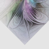 Neues Leben, buntes Abstraktes Fraktal Kunstfantas Seidenpapier (Ausschnitt)