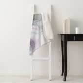 Neues Leben, buntes Abstraktes Fraktal Kunstfantas Sherpadecke (Beispiel)