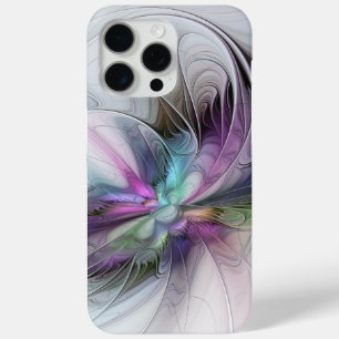 Neues Leben, farbenfrohe abstrakte Fraktal-Kunst-F Case-Mate iPhone Hülle