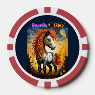 Neues Leben schreiben Pokerchips