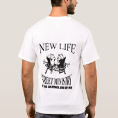neues Lebenstraßenministerium T-Shirt (Rückseite)