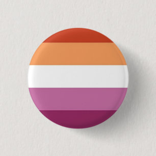 Neues lesbisches Flaggen-Stolz-Button Button