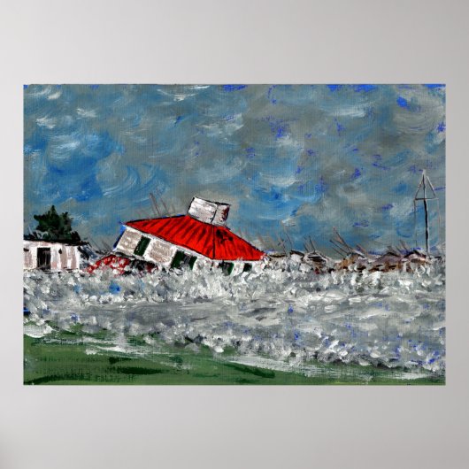 Neues Leuchtturm für den Basin Canal Poster (Vorne)