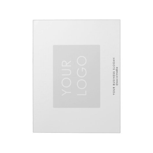 Neues Logo für Berufliche Unternehmen Notizblock (Rotiert)