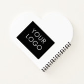 Neues Logo für Minimalistische Unternehmen Notizblock (Rückseite)