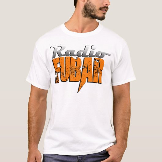 Neues Logo RadioFUBAR T-Shirt (Vorderseite)