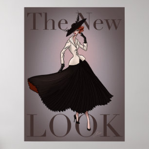 Neues Look Fashion Poster