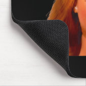 Neues lustiges, mitgenommenes Puppengesicht-Meme Mousepad (Ecke)