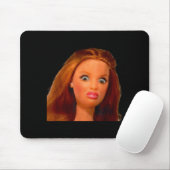 Neues lustiges, mitgenommenes Puppengesicht-Meme Mousepad (Mit Mouse)