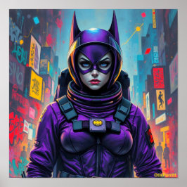 NEUES MÄDCHEN IN DER STADT POSTER