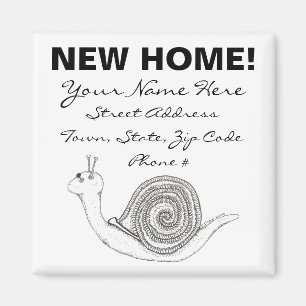 Neues Magnet für die Zuhause-Ankündigung