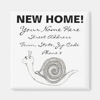 Neues Magnet für die Zuhause-Ankündigung