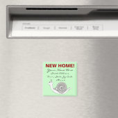 Neues Magnet für die Zuhause-Ankündigung (In Situ (Geschirrspüler))