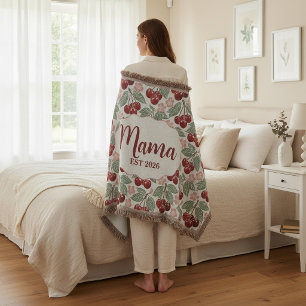 Neues Mama-Decke, Muttertagsgeschenk für Mama Decke