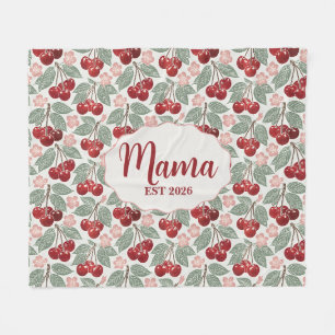 Neues Mama-Decke, Muttertagsgeschenk für Mama  Fleecedecke