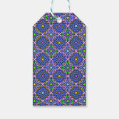 Neues Mandala 2 Geschenkanhänger (Rückseite)