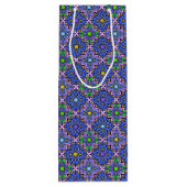 Neues Mandala 2 Geschenktüte Für Weinflaschen (Rückseite)
