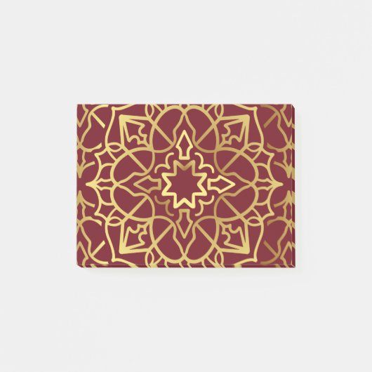 Neues Mandala 4 Post-it Klebezettel (Vorderseite)