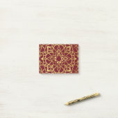 Neues Mandala 4 Post-it Klebezettel (Auf Schreibtisch)