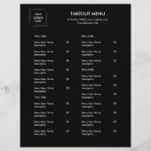 Neues Menü mit dem Logo für das benutzerdefinierte (Vorne)