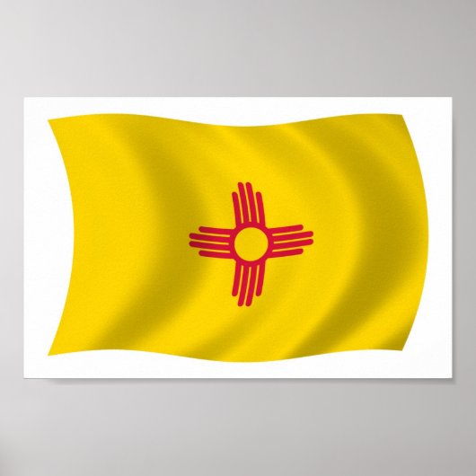 Neues mexikanisches Flaggenplakat Poster (Vorne)