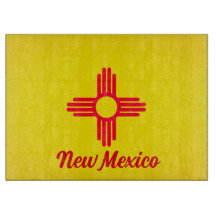 Neues mexikanisches Flaggenplateau