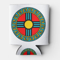 Neues mexikanisches und natives Zia-Sonnengottsymb