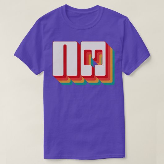 Neues Mexiko 13 T-Shirt (Design vorne)