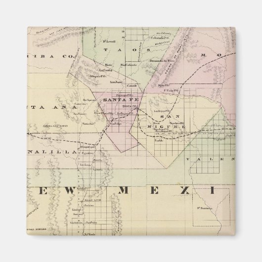 Neues Mexiko 2 Magnet (Vorne)