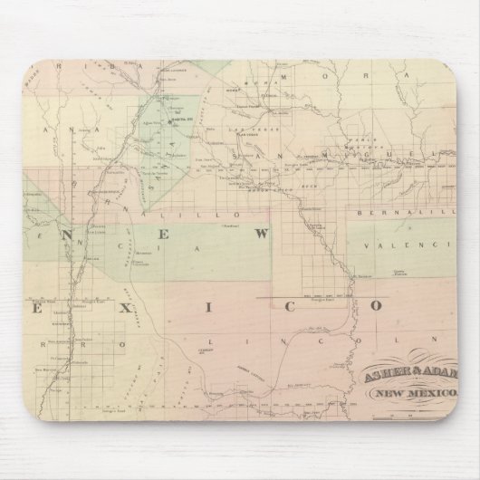 Neues Mexiko 2 Mousepad (Vorne)