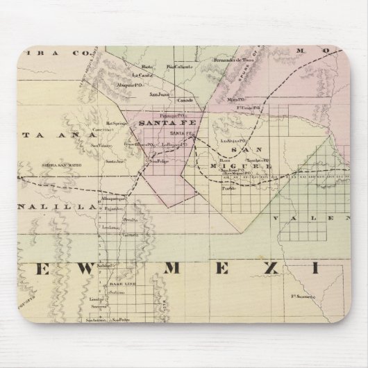 Neues Mexiko 2 Mousepad (Vorne)