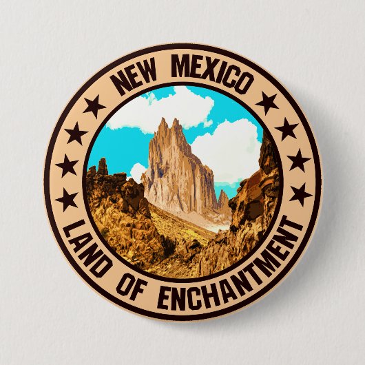Neues Mexiko Button (Vorderseite)