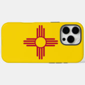 Neues Mexiko Case-Mate iPhone Hülle (Rückseite (Horizontal))