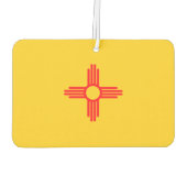NEUES MEXIKO-Flag - Autolufterfrischer (Rückseite)
