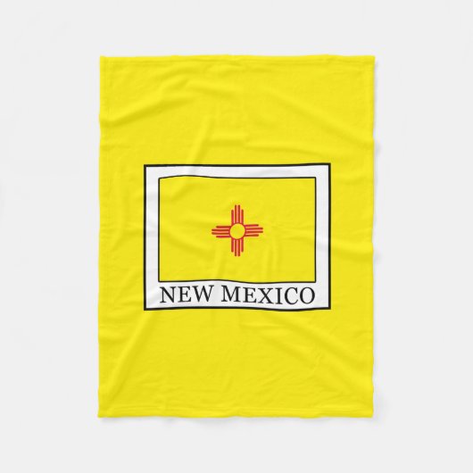 Neues Mexiko Fleecedecke (Vorderseite)