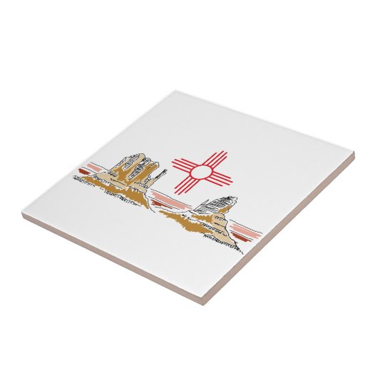 Neues Mexiko Fliese (Seite)