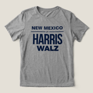 Neues Mexiko für Harris Walz Tri-Blend Shirt