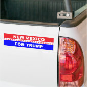 Neues Mexiko für Trump Autoaufkleber (Auf Lkw)