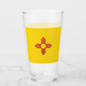 Neues Mexiko Glas (Rückseite)